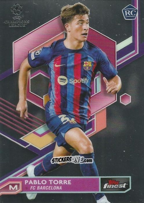 Sticker Pablo Torre - Finest UEFA Champions League & Europa League 2022-2023
 n. 94 - Topps