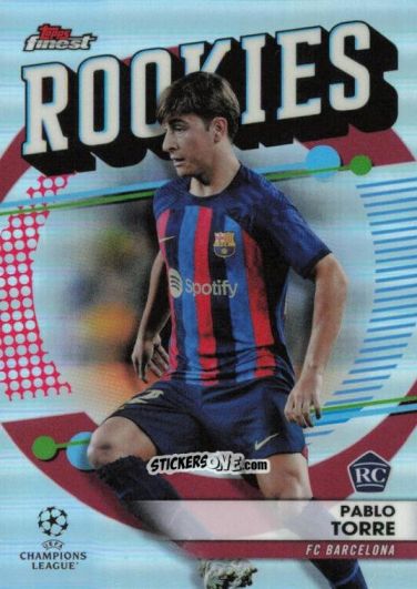 Sticker Pablo Torre - Finest UEFA Champions League & Europa League 2022-2023
 n. FR-10 - Topps