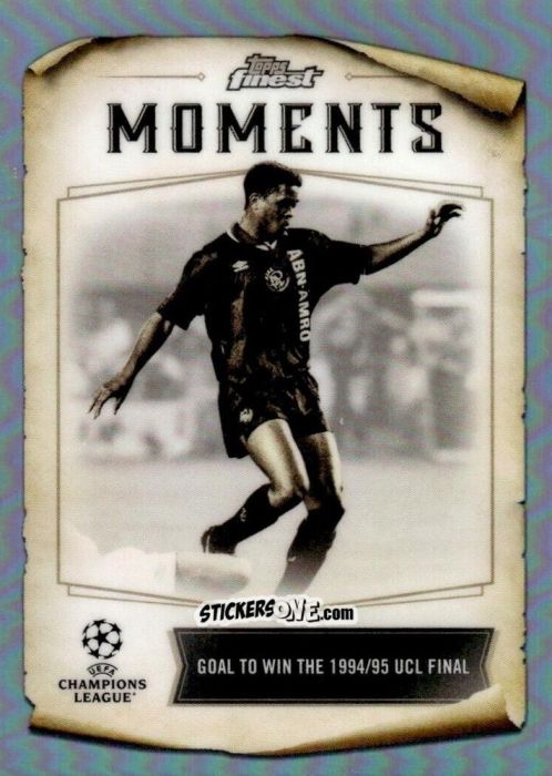 Sticker Patrick Kluivert - Finest UEFA Champions League & Europa League 2022-2023
 n. FM-3 - Topps