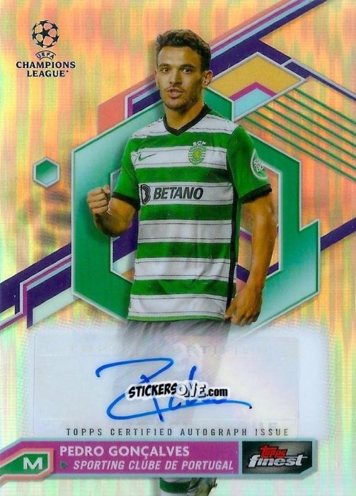 Sticker Pedro Goncalves - Finest UEFA Champions League & Europa League 2022-2023
 n. A-PG - Topps