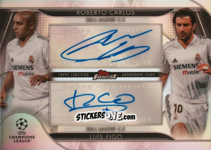 Cromo Roberto Carlos / Luis Figo - Finest UEFA Champions League & Europa League 2022-2023
 n. DA-CF - Topps
