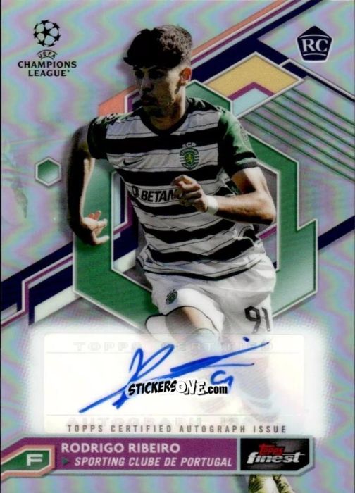 Cromo Rodrigo Ribeiro - Finest UEFA Champions League & Europa League 2022-2023
 n. A-RR - Topps