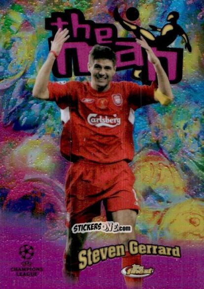 Cromo Steven Gerrard - Finest UEFA Champions League & Europa League 2022-2023
 n. FTM-3 - Topps