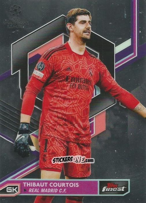 Figurina Thibaut Courtois - Finest UEFA Champions League & Europa League 2022-2023
 n. 81 - Topps