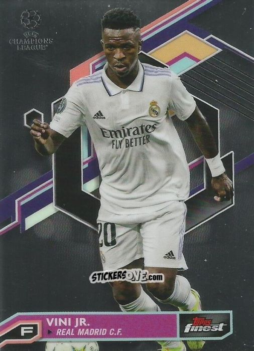 Figurina Vini Jr. - Finest UEFA Champions League & Europa League 2022-2023
 n. 32 - Topps