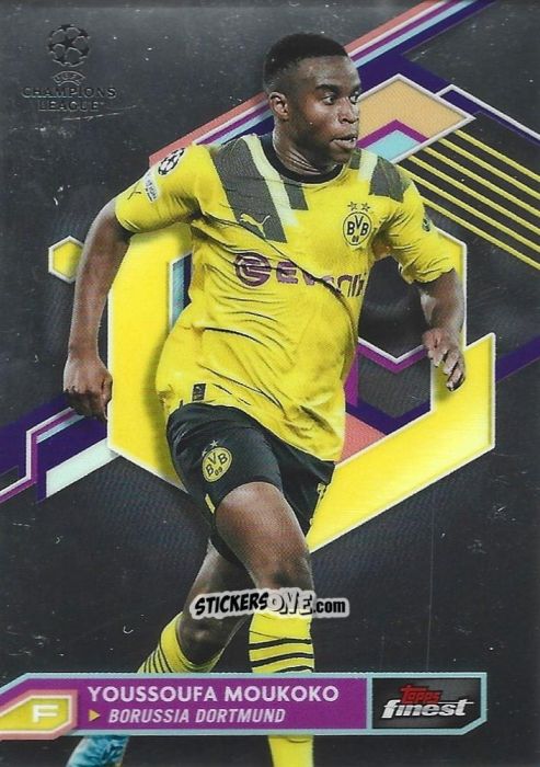 Cromo Youssoufa Moukoko - Finest UEFA Champions League & Europa League 2022-2023
 n. 7 - Topps