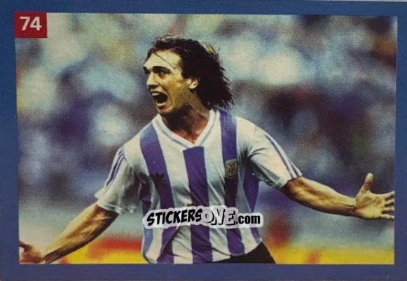 Sticker Gabriel Omar Batistuta - Las Estrellas del Mundo 1994
 n. 74 - EL MUNDO DEPORTIVO