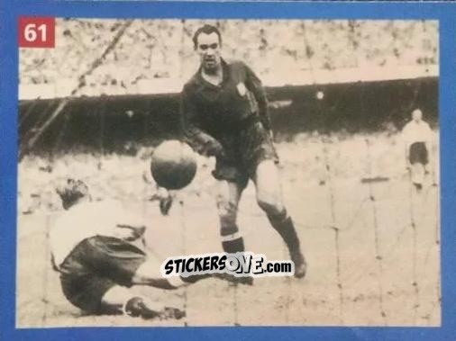 Sticker Gol de Zarra a Inglaterra en 1950 - Las Estrellas del Mundo 1994
 n. 61 - EL MUNDO DEPORTIVO