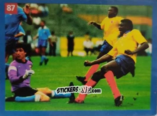 Sticker José Adolfo Valencia - Las Estrellas del Mundo 1994
 n. 87 - EL MUNDO DEPORTIVO