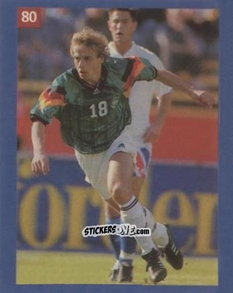 Figurina Jürgen Klinsmann - Las Estrellas del Mundo 1994
 n. 80 - EL MUNDO DEPORTIVO