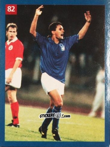 Figurina Roberto Baggio - Las Estrellas del Mundo 1994
 n. 82 - EL MUNDO DEPORTIVO