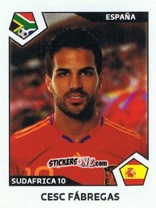 Cromo Cesc Fabregas - World Cup Story 1998-2022 n. 182 - BOYCOL