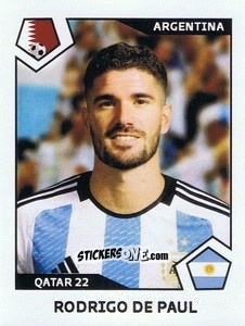 Figurina De paul - World Cup Story 1998-2022 n. 272 - BOYCOL