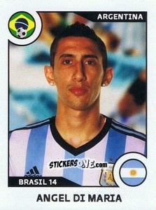 Figurina Di Maria - World Cup Story 1998-2022 n. 215 - BOYCOL