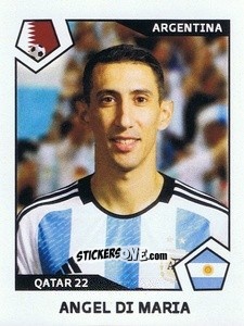 Figurina Di Maria - World Cup Story 1998-2022 n. 274 - BOYCOL