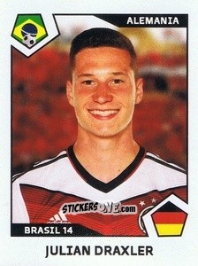 Figurina Draxler - World Cup Story 1998-2022 n. 231 - BOYCOL