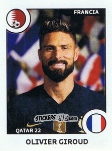 Figurina Giroud - World Cup Story 1998-2022 n. 289 - BOYCOL