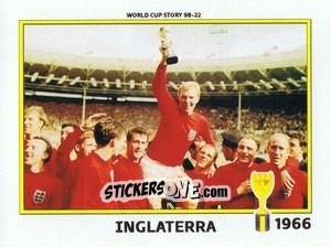 Cromo Inlglaterra 1966 - World Cup Story 1998-2022 n. 54 - BOYCOL