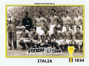 Cromo Italia 1934 - World Cup Story 1998-2022 n. 42 - BOYCOL
