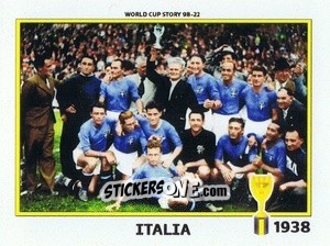 Cromo Italia 1938 - World Cup Story 1998-2022 n. 44 - BOYCOL