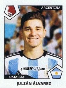 Cromo Julian Alvarez - World Cup Story 1998-2022 n. 275 - BOYCOL