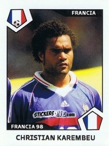 Cromo Karembeu - World Cup Story 1998-2022 n. 85 - BOYCOL