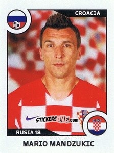 Figurina Mandzukic - World Cup Story 1998-2022 n. 262 - BOYCOL