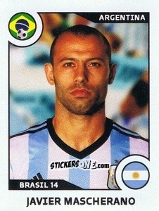 Sticker Mascherano - World Cup Story 1998-2022 n. 210 - BOYCOL