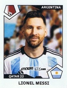 Cromo Messi - World Cup Story 1998-2022 n. 277 - BOYCOL
