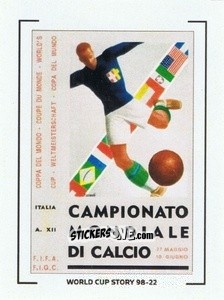 Figurina Mundial 1934 - World Cup Story 1998-2022 n. 41 - BOYCOL