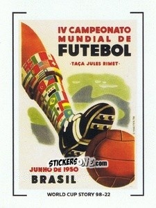 Figurina Mundial 1950 - World Cup Story 1998-2022 n. 45 - BOYCOL