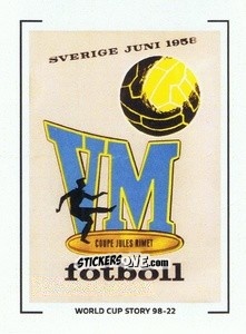 Figurina Mundial 1958 - World Cup Story 1998-2022 n. 49 - BOYCOL