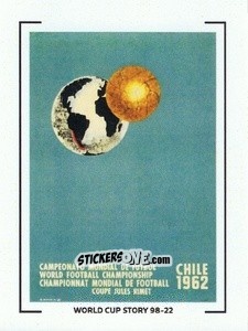 Figurina Mundial 1962 - World Cup Story 1998-2022 n. 51 - BOYCOL