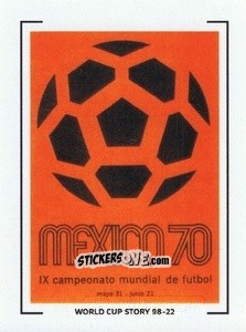 Figurina Mundial 1970 - World Cup Story 1998-2022 n. 55 - BOYCOL