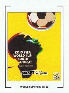 Figurina Mundial 2010 - World Cup Story 1998-2022 n. 75 - BOYCOL