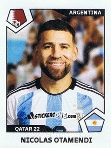 Figurina Otamendi - World Cup Story 1998-2022 n. 267 - BOYCOL