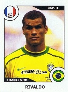 Figurina Rivaldo - World Cup Story 1998-2022 n. 109 - BOYCOL