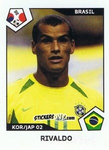 Figurina Rivaldo - World Cup Story 1998-2022 n. 123 - BOYCOL