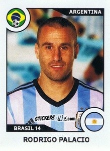 Figurina Rodrigo Palacio - World Cup Story 1998-2022 n. 207 - BOYCOL