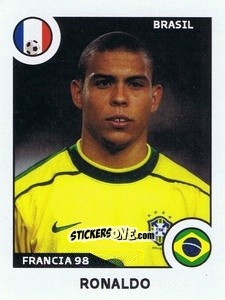 Figurina Ronaldo - World Cup Story 1998-2022 n. 111 - BOYCOL