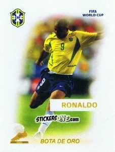 Figurina Ronaldo 2002 - World Cup Story 1998-2022 n. 18 - BOYCOL