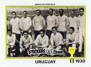 Cromo Uruguay 1930 - World Cup Story 1998-2022 n. 40 - BOYCOL