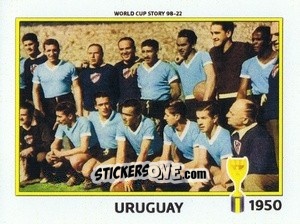 Cromo Uruguay 1950 - World Cup Story 1998-2022 n. 46 - BOYCOL