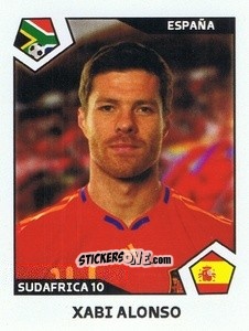 Figurina Xabi Alonso - World Cup Story 1998-2022 n. 184 - BOYCOL