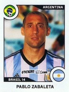 Figurina Zabaleta - World Cup Story 1998-2022 n. 213 - BOYCOL