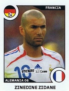 Figurina Zidane - World Cup Story 1998-2022 n. 172 - BOYCOL