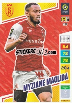 Cromo Myziane Maolida - Ligue 1 2023-2024. Adrenalyn XL
 n. 278 - Panini