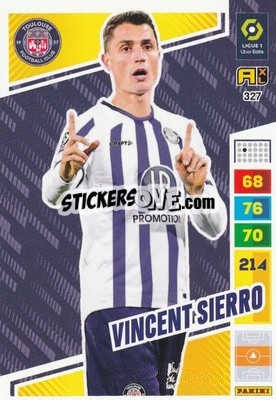 Cromo Vincent Sierro - Ligue 1 2023-2024. Adrenalyn XL
 n. 327 - Panini