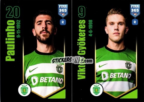 Sticker Paulinho / Viktor Gyökeres - FIFA 365 2024
 n. P15 - Panini