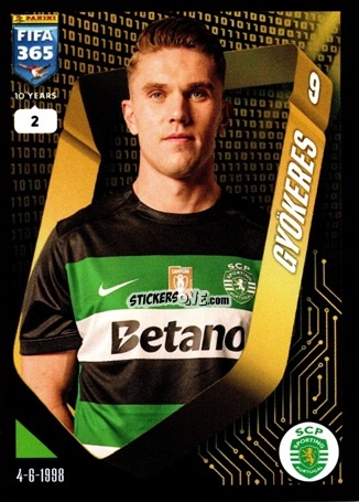 Sticker Viktor Gyökeres - FIFA 365 2024
 n. P36 - Panini